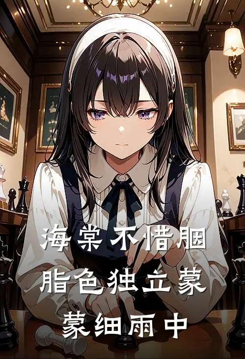 海棠不惜胭脂色独立蒙蒙细雨中