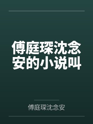 傅庭琛沈念大结局 傅庭琛沈念大结局